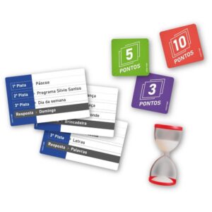Jogo de Cartas Jogo das 3 Pistas - Imagem 2