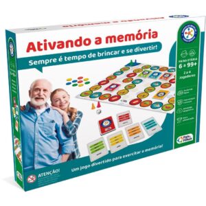 Jogo de Tabuleiro Ativando a Memoria - Imagem 1