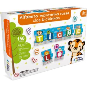 Brinquedo Pedagogico Alfabeto Montanha Russa dos Bi - Imagem 1