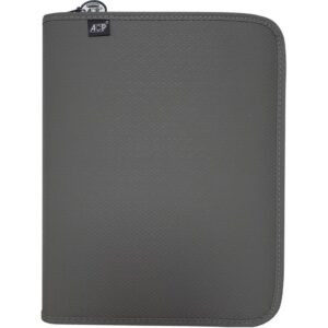 Fichario com Ziper Sweet Cinza C/Estojo+div 96FLS - Imagem 1