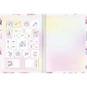 Caderno Brochurao Capa Dura Arc-En-Ciel 80FLS. - Imagem 2
