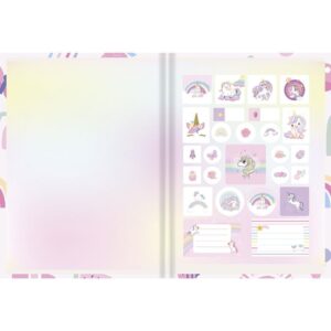 Caderno Brochurao Capa Dura Arc-En-Ciel 80FLS. - Imagem 3