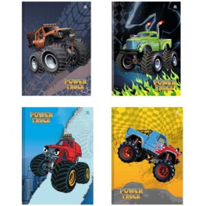 Caderno Brochurao Capa Dura Power Truck 80FLS. - Imagem 1