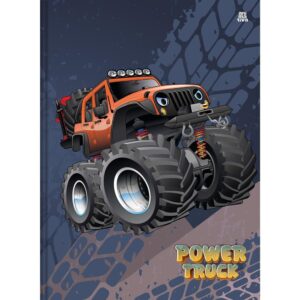 Caderno Brochurao Capa Dura Power Truck 80FLS. - Imagem 2