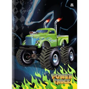 Caderno Brochurao Capa Dura Power Truck 80FLS. - Imagem 5