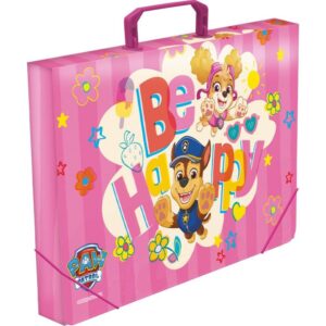 Maleta Plastica com Alca Decor Patrulha Canina Fem. 40MM - Imagem 2