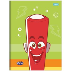 Caderno Brochura 1/4 Capa Dura Fini 80FLS. - Imagem 2