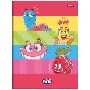 Caderno Brochura 1/4 Capa Dura Fini 80FLS. - Imagem 4