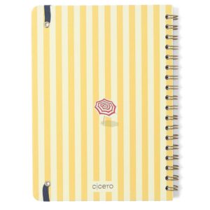 Caderno 01X1 Cp.dura Colegial Praia Sol 80FLS. - Imagem 4