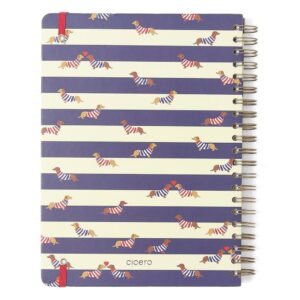 Caderno 10X1 Cp.dura Colegial Praia Cachorros 160FLS. - Imagem 3