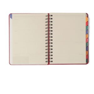Agenda/Planner Permanente Bossa Nova Azul 100F 148X210MM - Imagem 2