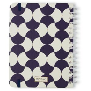 Agenda/Planner Permanente Bossa Nova Azul 100F 148X210MM - Imagem 3