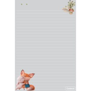 Refil para Caderno Woodland P/Argolado 63G. 80FLS - Imagem 3