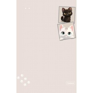 Refil para Caderno Cute Cat P/Argolado 63G. 80FLS - Imagem 5