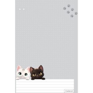 Refil para Caderno Cute Cat P/Argolado 63G. 80FLS - Imagem 6
