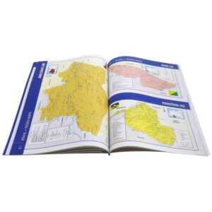Livro Atlas Geografico Escolar 20X27 68PG - Imagem 2
