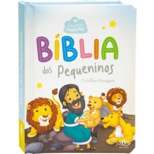 Livro Infantil Ilustrado Biblia Pequeninos Cd 14,8X19,3 - Imagem 1