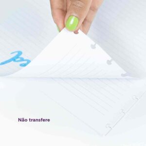 Caderno Inteligente Refil Grande Pautado 90G. 100FLS. - Imagem 1