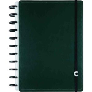 Caderno Inteligente Grande Dark Green 10MAT. 140FLS. 90G - Imagem 1