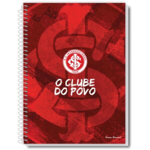 Caderno Espiral 1/4 Capa Dura Internacional 80FLS. - Imagem 1