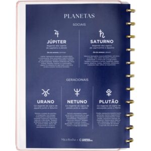 Caderno Inteligente Grande a Culpa e do Signo 80F By Mica - Imagem 3
