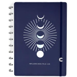 Caderno Inteligente Grande Influenciada Pela Lua 80F Mica - Imagem 1