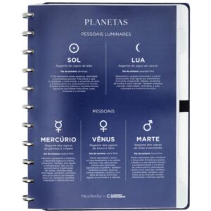 Caderno Inteligente Grande Influenciada Pela Lua 80F Mica - Imagem 4
