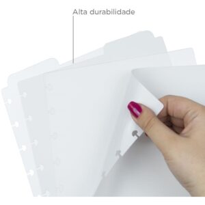 Caderno Inteligente Divisorias A5 Clean C/04 Unid. - Imagem 4