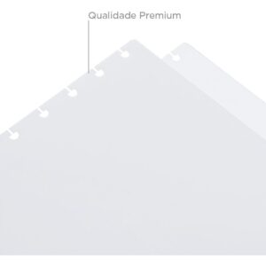 Caderno Inteligente Divisorias Grande Clean C/04 Unid. - Imagem 2
