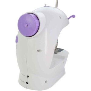 Maquina de Costura Portatil Mini C/Pedal 110V/220 - Imagem 3