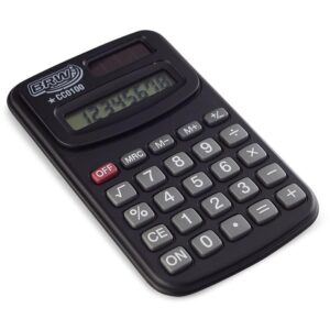 Calculadora de Bolso 8 Dig. 10,1X6,3X0,8CM com Capa - Imagem 2