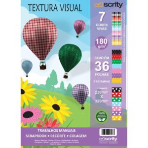 Bloco para Educacao Artistica Textuta 1 Decorado A4 180G 36F - Imagem 1