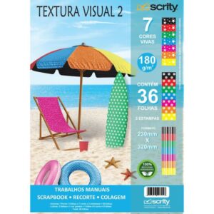 Bloco para Educacao Artistica Textuta 2 Decorado A4 180G 36F - Imagem 1