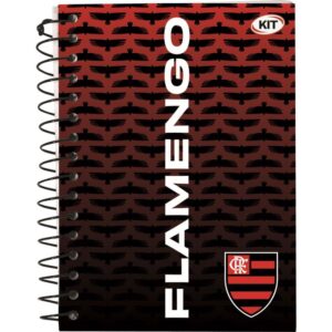 Caderneta 1/8 Flamengo Esp.cd 100X137MM 96FL - Imagem 1