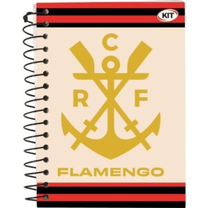 Caderneta 1/8 Flamengo Esp.cd 100X137MM 96FL - Imagem 2