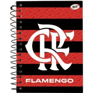 Caderneta 1/8 Flamengo Esp.cd 100X137MM 96FL - Imagem 3