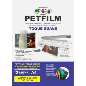 Plastico para Plastificacao Petfilm sem Adesivo 220X307MM - Imagem 1