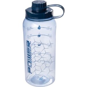 Garrafa Plastica Fitness SPORT1,5L Cinza - Imagem 1