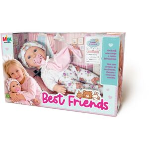 Boneca Best Friend C/Naninha 34CM - Imagem 1