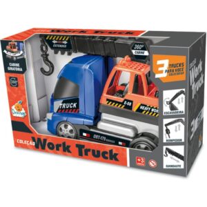 Caminhao Work Truck C/Guindaste 30CM - Imagem 3