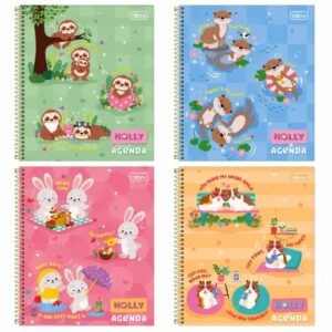 Agenda Permanente Holly Cd Cost 80F 123X166MM - Imagem 1