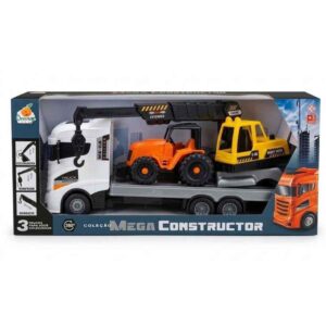 Caminhao Mega Construtor Guindaste 45CM - Imagem 3