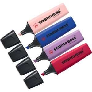 Caneta Marca Texto Stabilo Boss 70/15-6 15 Cores - Imagem 1