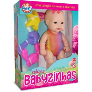 Boneca Babyzinhas Praia 22CM - Imagem 3