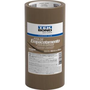 Fita para Empacotamento PP 48MMX40M Marrom - Imagem 1