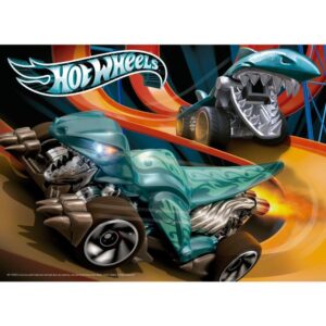 Quebra-Cabeca Cartonado Hot Wheels 60 Pecas - Imagem 2