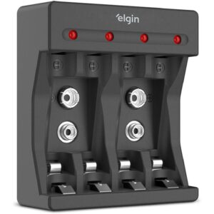 Carregador de Bateria USB Tipo C P/Pilhas C/Cabo 0,5 - Imagem 1