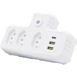 Adaptador para Tomada Multifuncional Universal Bivol - Imagem 1