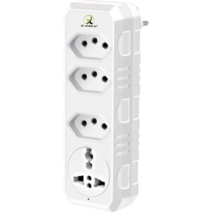Adaptador para Tomada Universal 2P+T Bivolt 10A - Imagem 1