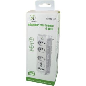 Adaptador para Tomada Universal 2P+T Bivolt 10A - Imagem 2